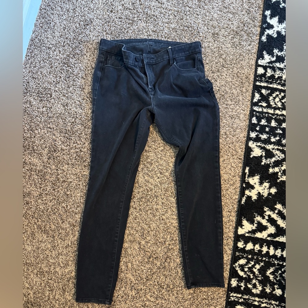 Stylish Black Denim Jeans Old Navy size 14 regular